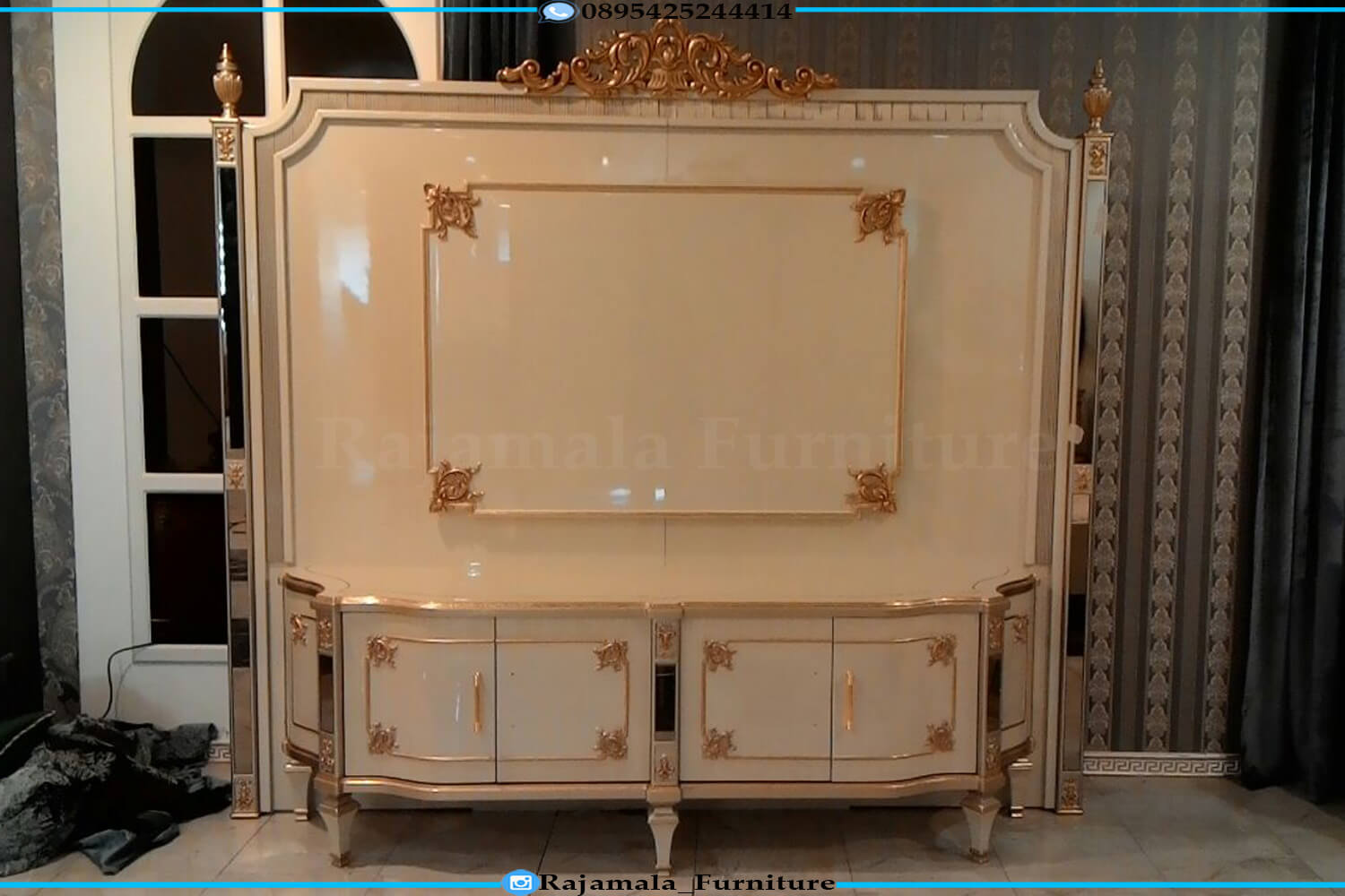 Bufet TV Mewah Majestic Luxurious Model Sale RM-0877