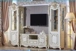 Meja TV Mewah Set Ruang Tamu Luxury Elegant RF-0128