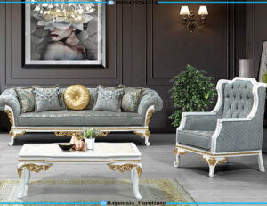 Sofa Tamu Mewah Terbaru Luxurious Style Great Product RF-0209