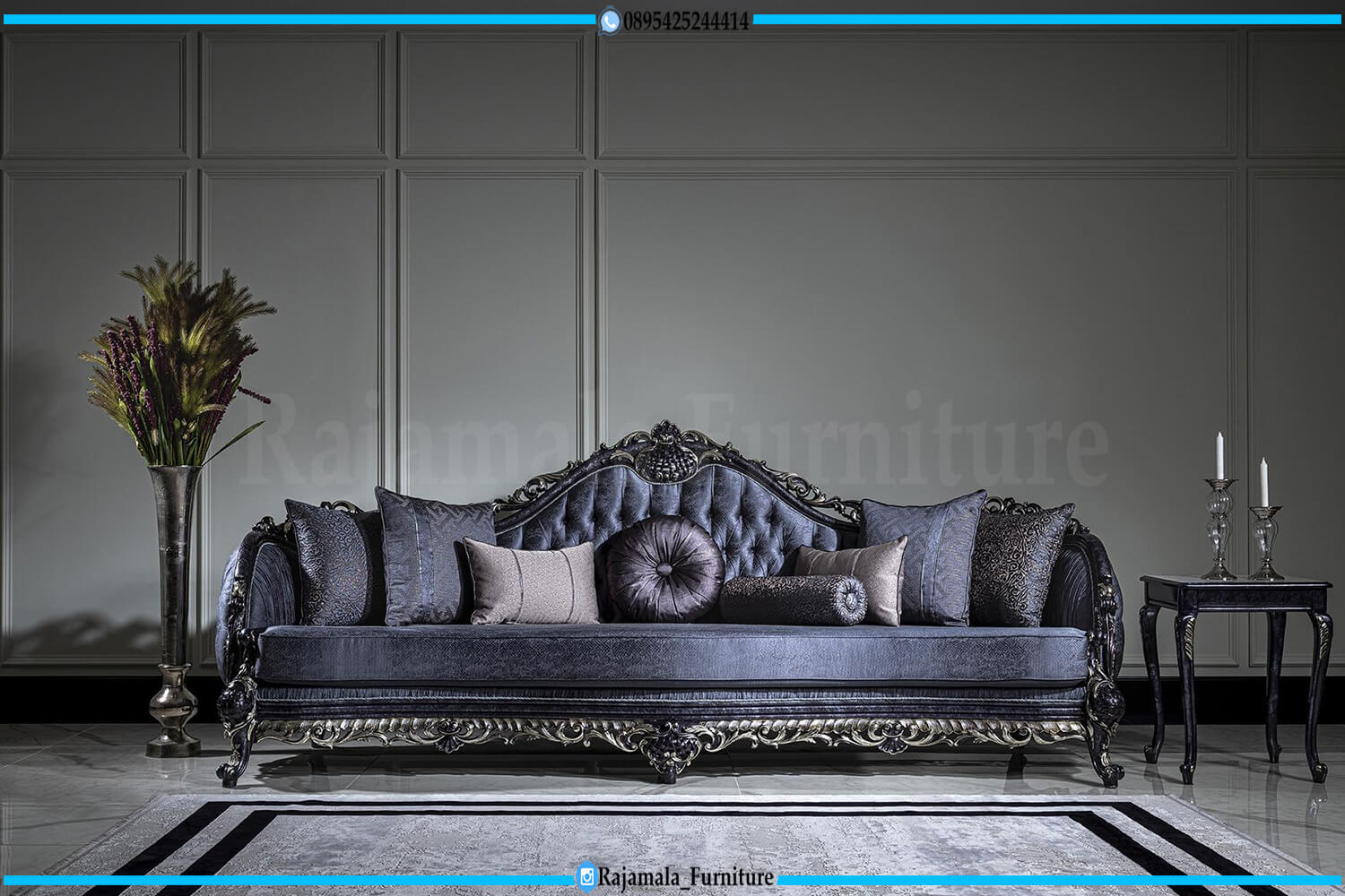Set Sofa Tamu Mewah Jepara Klasik Luxury Carving RF-0246.1