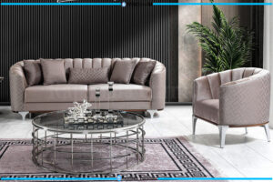 Sofa Tamu Minimalis Terbaru Luxury Stainless Great Color RF-0237