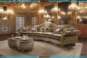 Sofa Tamu Mewah Terbaru Long Day Bed Luxury RF-0319