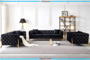 Sofa Tamu Minimalis Stainless Chester Style Luxury RF-0290